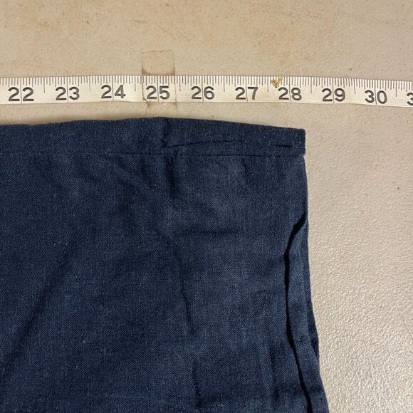 In the Now Linen Blend Lightweight Blue Pants Size 10 - Picture 10 of 10